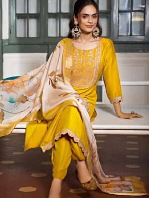 YELLOW KURTA SETS