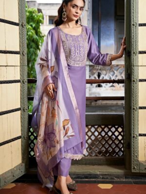 LOVENDER  KURTA SETS